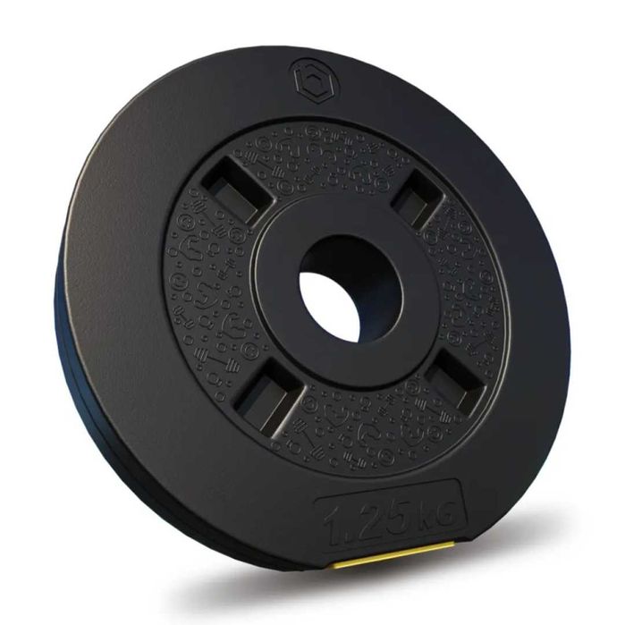 Диски Besport PowerPro 29кг + 2 грифа (30мм). Набір гантелей для дому