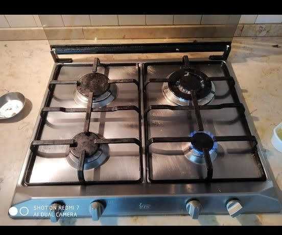 Placa de fogão a gás