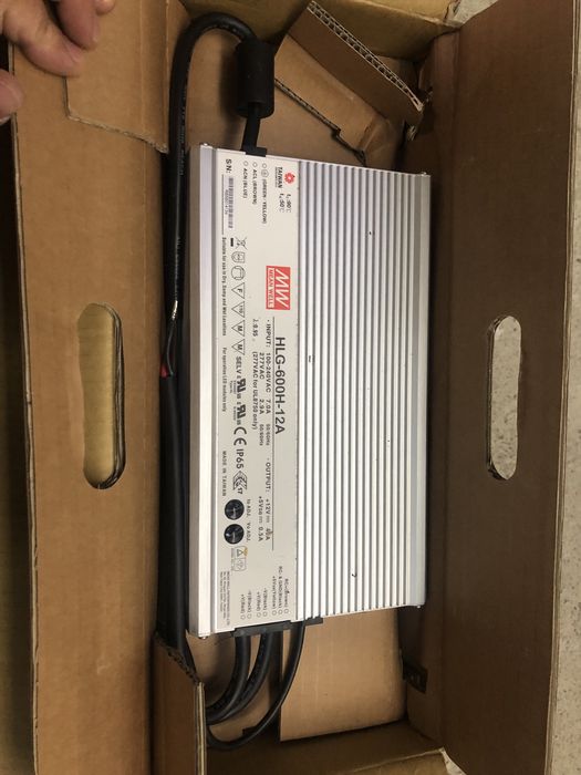 Zasilacz Led mean well HLG 600h 12A