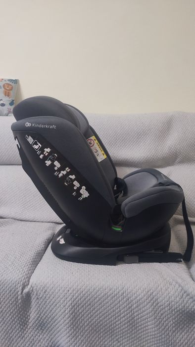 Kinderkraft XPEDITION 2 i-Size – ISOFIX, Giratória 360°, Como Nova