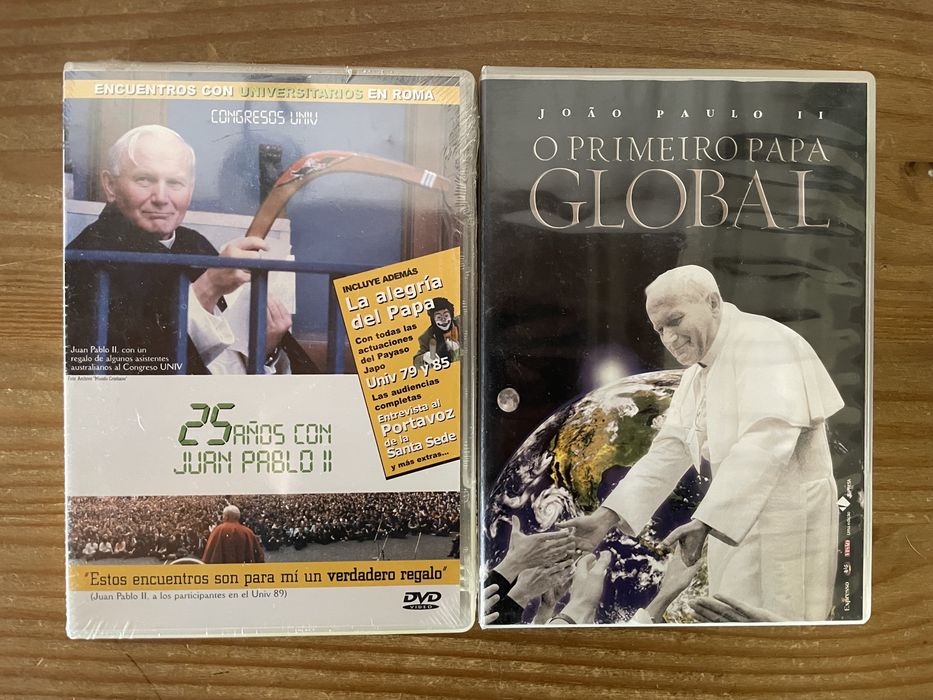 Pack 2 DVD - Papa João Paulo II (portes grátis)