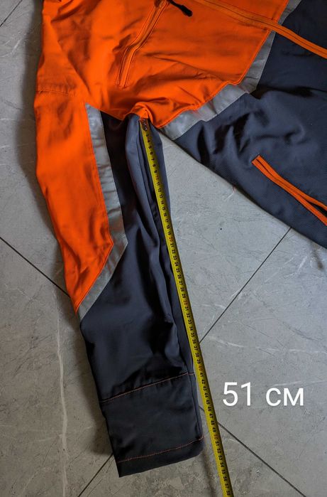 Костюм сигнальний вологозахисний яскраво-помаранчевий розмір XL XXL