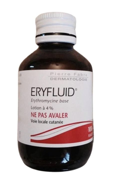 Ерифлюід Лосьйон ( еритроміцин )