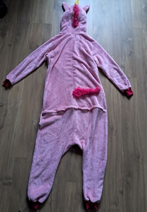 Jednorożec strój kostium przebranie kombinezon onesie kigurami S/M