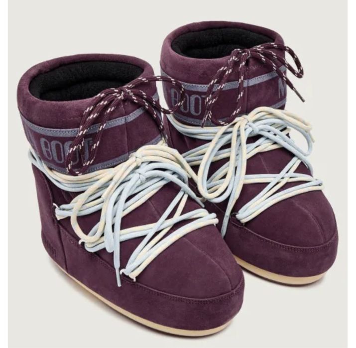 Śniegowce krotkue i dlugie bordo Moon Boot 35-43