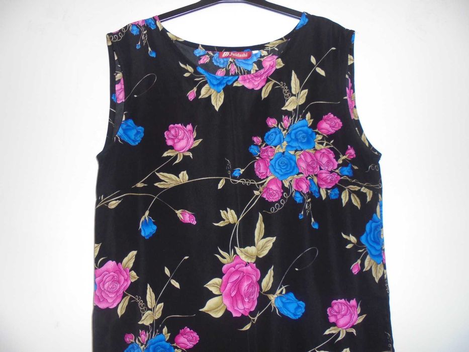 vestido de senhora com flores