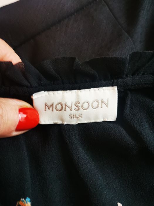 Bluzka jedwab 100%. Roz. 42- 44