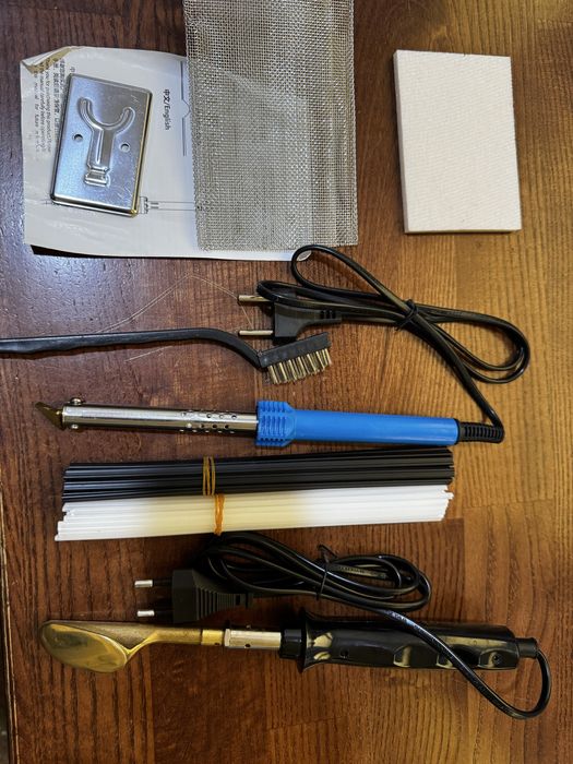 Гарячий степлер, фен, паяльник для пластику для пайки бамперів 100вт