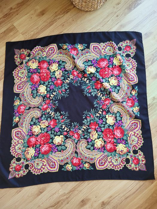 Chusta góralska, duża, kolory