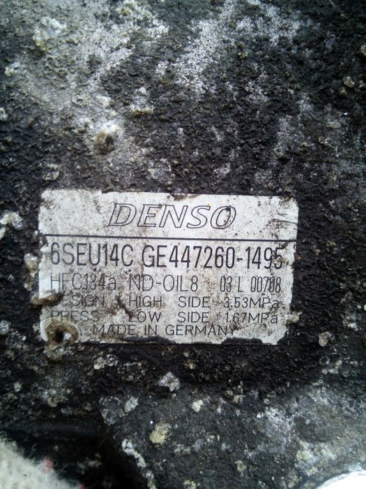 avensis t27 kompresor klimatyzacji 1,8 valvematic