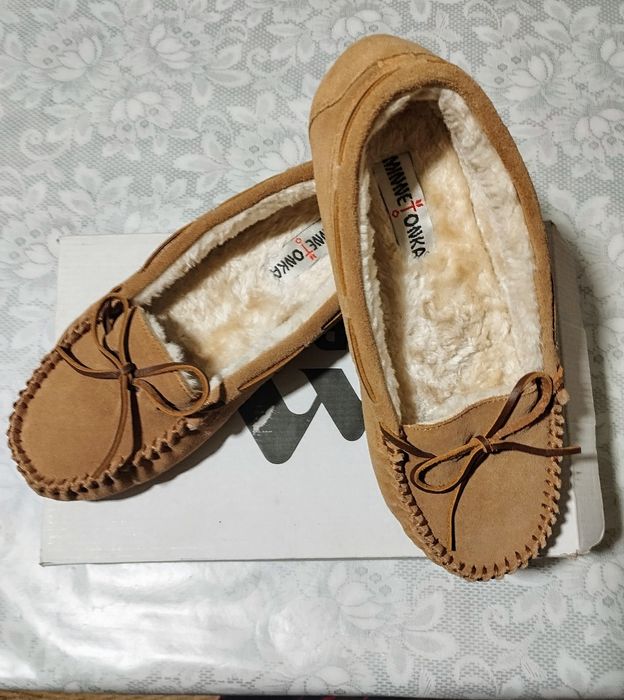 Мокасини-сліпони Minnetonka для жінок.Розмір 10.