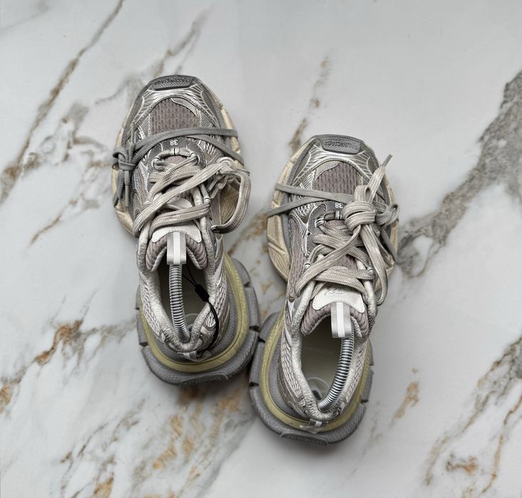 Balenciaga 3XL 38 женские original new white лето баленсиага track