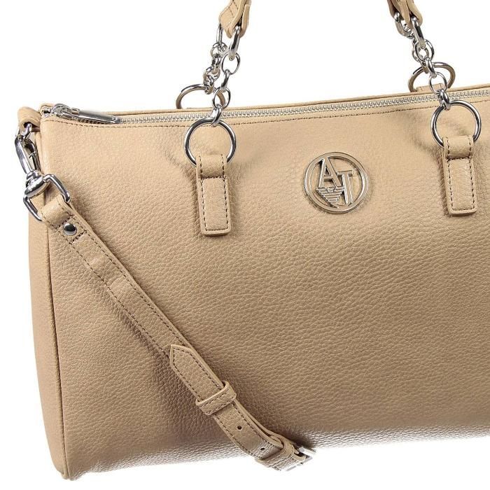 Armani Jeans B5240 V7 TOREBKA torba A4 beż Orginał Piękna Nowość