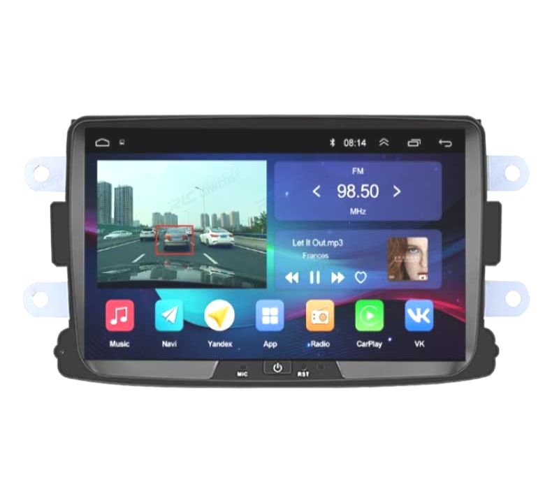 AUTO RADIO ANDROID 12 GPS PARA DACIA DUSTER DOKKER LOGAN SANDERO LODGY RENAULT CAPTUR CARPLAY