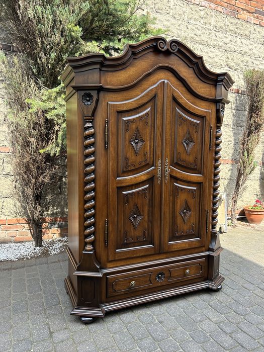 Stylowa Szafa Ubraniowa Kredens Garderoba Ludwik Po Renowacji Uniakt