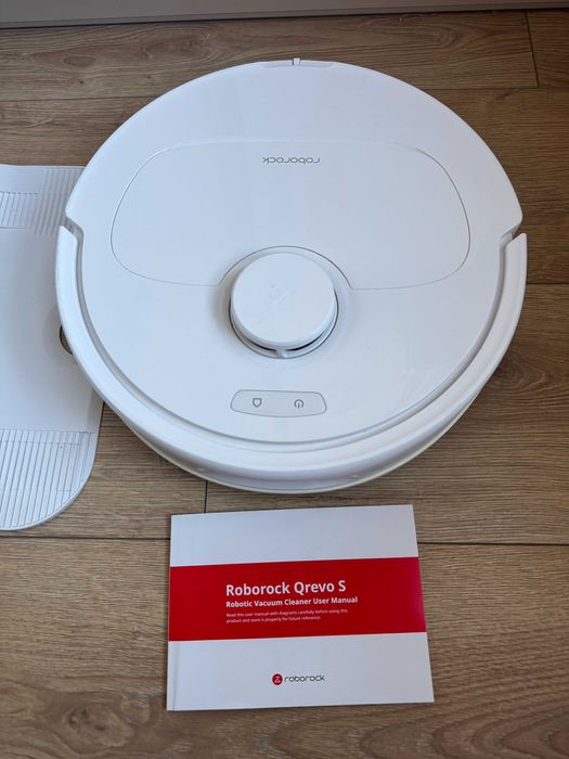 Robot mopujący ROBOROCK Qrevo S Biały,mopowanie-odkurzanie,Gwarancja
