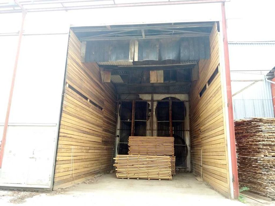 Сушильний комплекс для деревини 3 камери по 100 куб