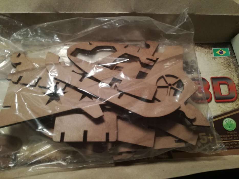 Puzzle 3D Helicóptero