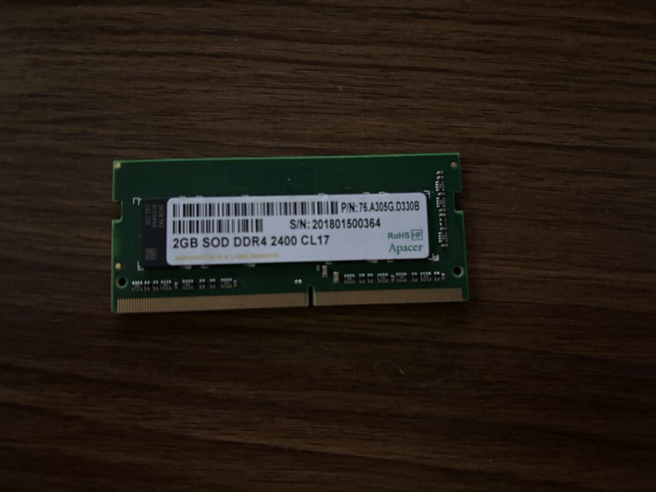2GB SOD DDR4 2400 CL17