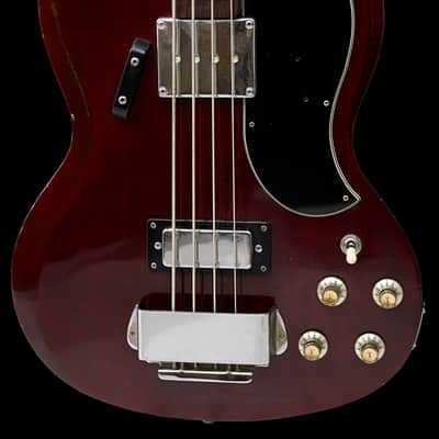 Vintage 70s Ibanez Orlando SG Baixo MIJ Teisco