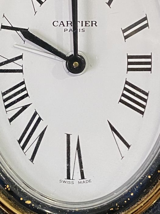 Relogi de viagem Cartier modelo 7509 Lapis Azul