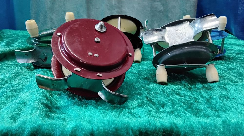 Carretos de pesca. Novos