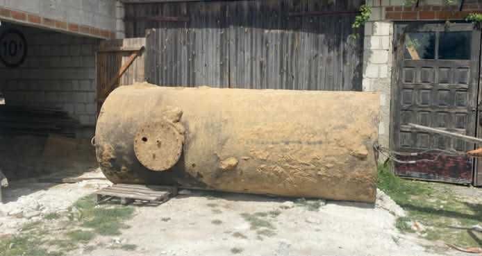 Beczka metalowa ,zbiornik na paliwo 5000l