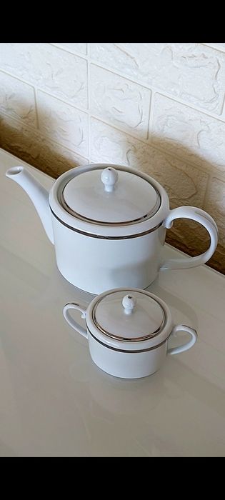 Conjunto de café e chá "Platinium"  Vista Alegre