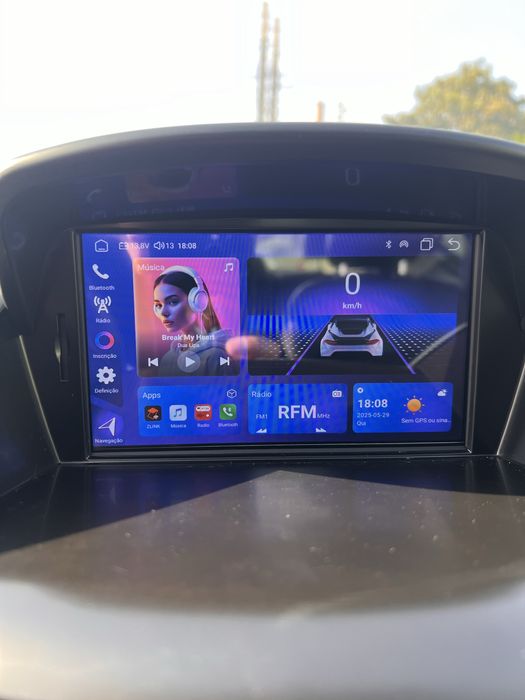 Radio peugeot 207 8 CORE Carplay e Android Auto
