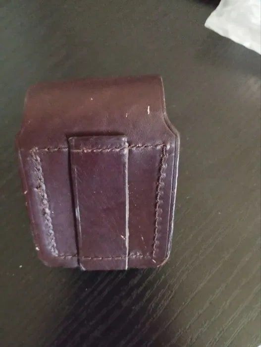 Фирменный кожаный чехол для зажигалок