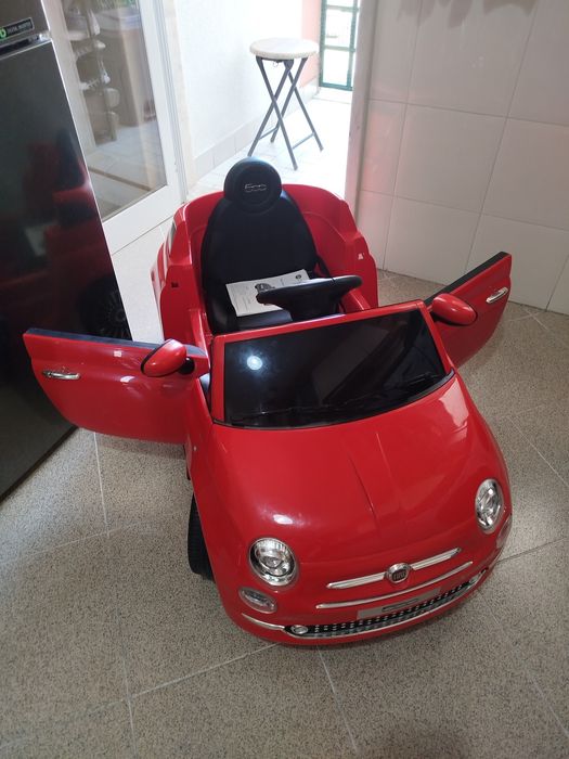 Carro Criança Fiat 500 bateria nova