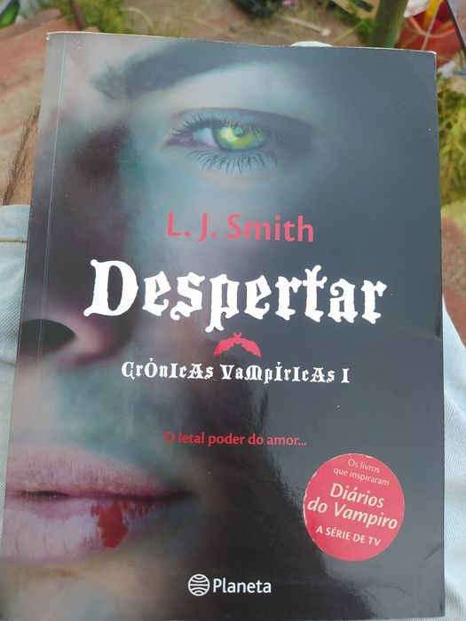 Crónicas vampirocas I - despertar livro de l.j Smith - envio grátis