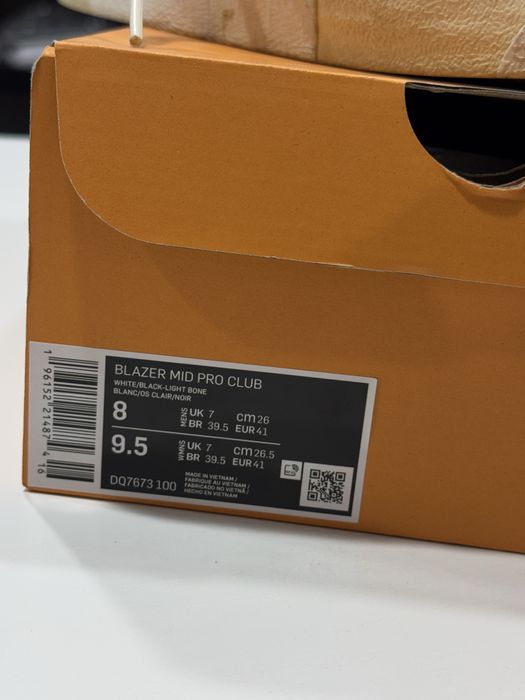 Nike Blazer Mid Pro Club - Tam 41 EUR 8 US