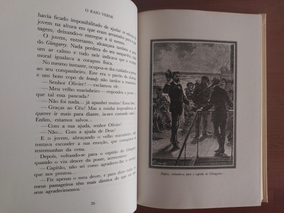 L " O Raio Verde " de Julio Verne (Optimo Estado)