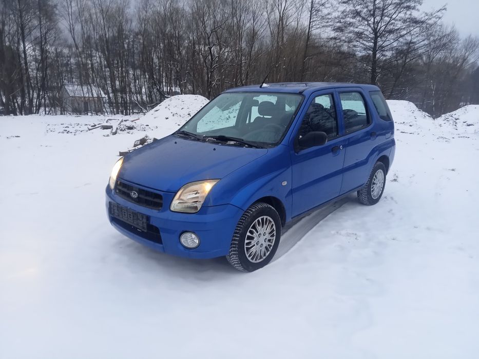 Subaru justy 4x4 1,3 2007 rok