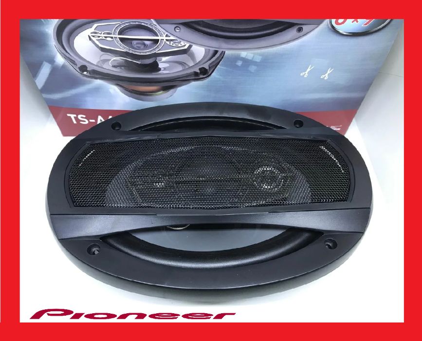 Автомобильные динамики, колонки Pioneer TS-A 6995S max 1200W (овалы)
