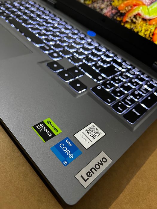 Portátil Gaming Lenovo i5 12450HX, 24GB RAM, RTX 6GB, 500GB