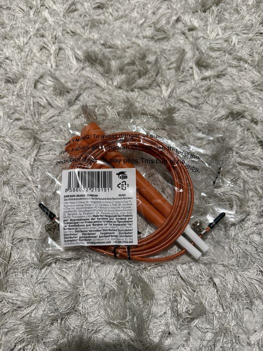 Pomarańczowa skakanka gymbeam