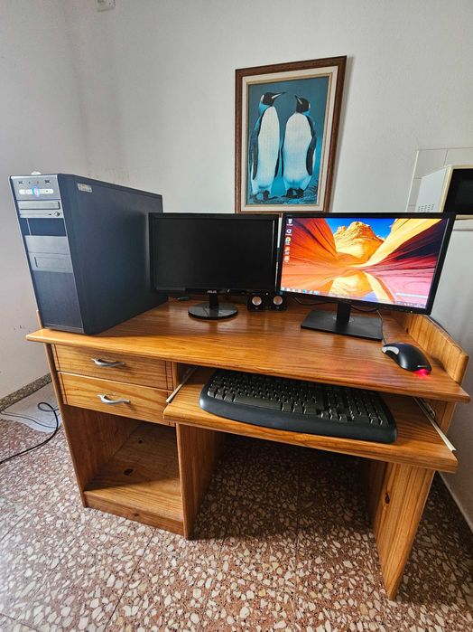 Computador Completo com mesa