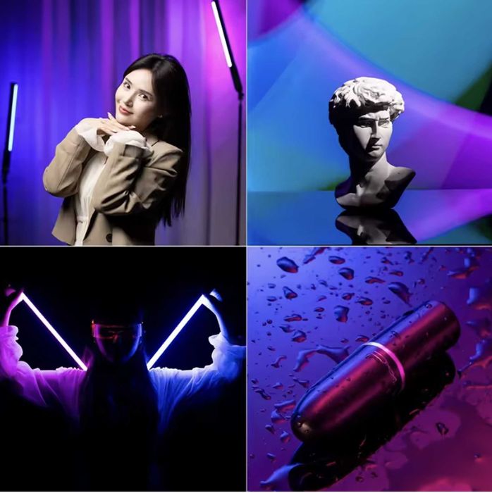 Ulanzi VL119 світловий меч, RGB палка, світло з акумулятором фотолампа