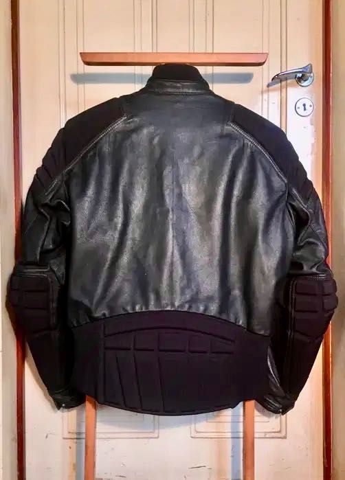 CLOVER MOTORCYCLE - casaco de couro - M - muito bom estado