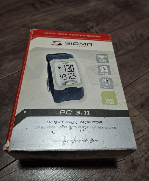 Пульсометр Sigma PC 3.11 Sport Green.