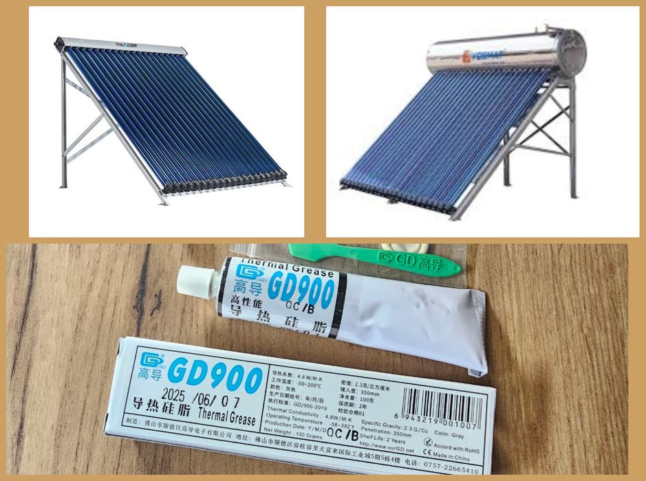 100g Pasta termoprzewodząca 4,8W/Mk najlepsza kolektorów słonecznych