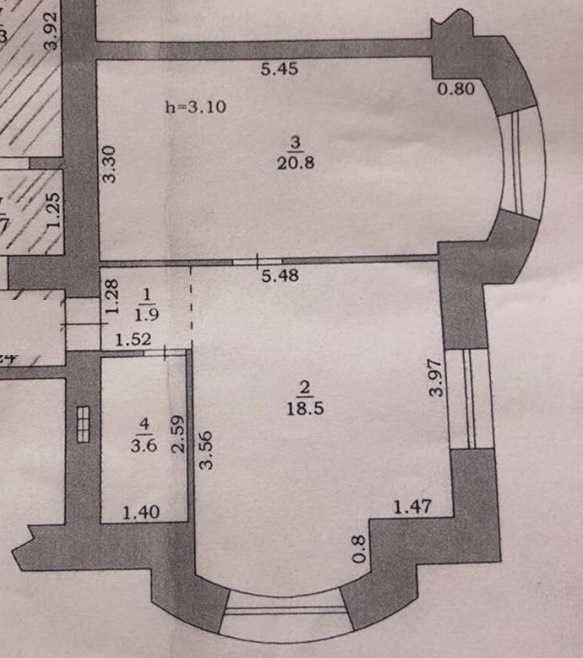 1-кімнатна квартира за адресою вул. Приморська (площа 57 м²) - Atlanta.ua - фото 7