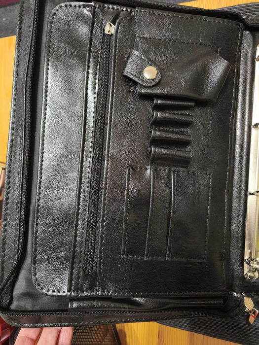 Aktówka teczka skórzana