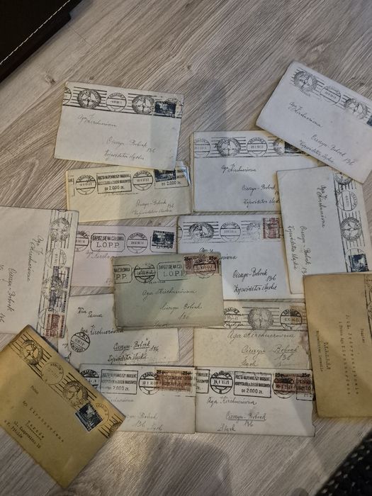 Listy Cieszyn Kraków Lwów LOPP 30 te