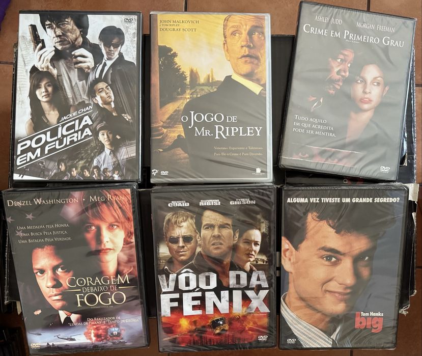 Dvds novos selados