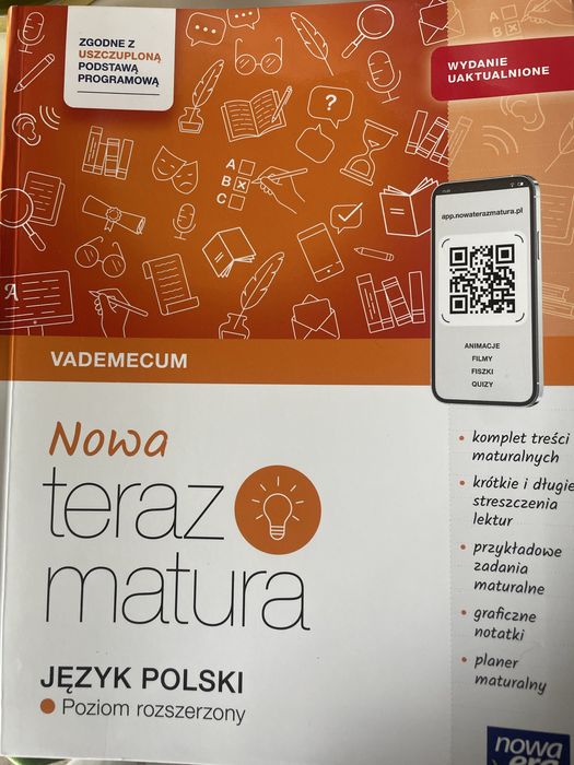 Nowa teraz matura  vademecum  polski rozszerzony