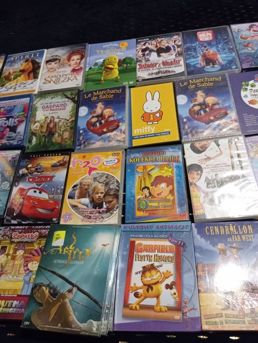 Płyty DVD filmy dla dzieci