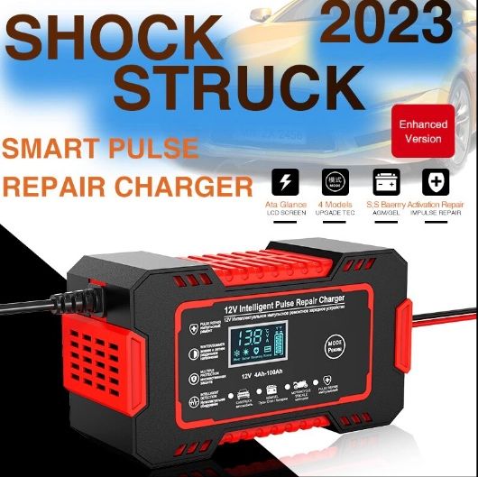 Інтелектуальний зарядний пристрій для авто-акамуляторів 12В 6А.